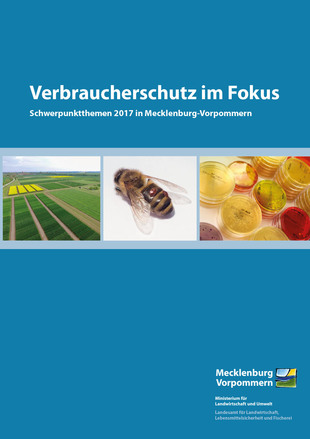 Titel Verbraucherschutz im Fokus -  Schwerpunktthemen 2017 in Mecklenburg-Vorpommern